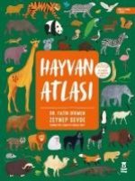 Hayvan Atlasi - Dünya Haritasi ve Cikartma Hediyeli