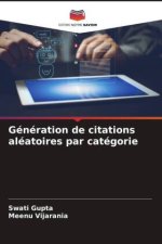 Génération de citations aléatoires par catégorie