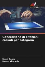 Generazione di citazioni casuali per categoria