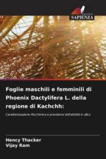 Foglie maschili e femminili di Phoenix Dactylifera L. della regione di Kachchh: