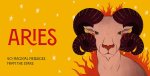 ARIES PKT ZODIAC CARDS