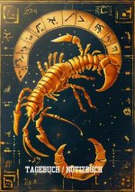 Tagebuch / Notizbuch  Sternzeichen  Skorpion