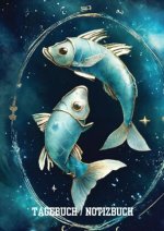 Tagebuch / Notizbuch Sternzeichen  Fisch