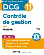 DCG 11 - Contrôle de gestion - Manuel - 3e éd.