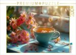 CALVENDO Puzzle Kräutertee in der Tasse | 2000 Teile Lege-Größe 90x67cm Foto-Puzzle für glückliche Stunden