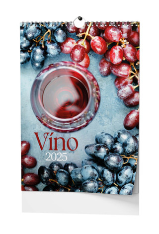 Víno 2025 - nástěnný kalendář