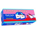 French Vocabulary Flash Cards (1000 cards): a QuickStudy Reference Tool
