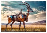 Die Roboter-Tierwelt (Wandkalender 2025 DIN A4 quer), CALVENDO Monatskalender
