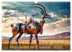 Die Roboter-Tierwelt (Wandkalender 2025 DIN A3 quer), CALVENDO Monatskalender