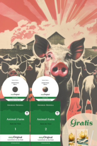 Animal Farm / Farm der Tiere - 2 Teile (2 Bücher + 2 MP3-Audio-CD + exklusive Extras) - Frank-Lesemethode, m. 2 Audio-CD, m. 2 Audio, m. 2 Audio, 2 Te
