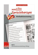 miniLÜK-Sprachtherapie Heft 2 - Hirnfunktionstraining