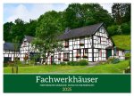 Fachwerkhäuser - Historische Gebäude rund um Simmerath (Wandkalender 2025 DIN A2 quer), CALVENDO Monatskalender