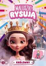 Maluszki rysują Królewny