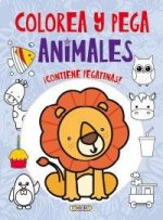 COLOREA Y PEGA ANIMALES