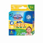 Kredki świecowe Super Jumbo Astra okrągłe 6 kolorów
