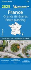 Carte Nationale France - Grands itinéraires 2025