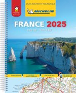 Atlas Routier France 2025 (A4-Spirale)