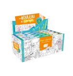 PLV  PLEINE MON ROULEAU DE COLORIAGES ADHÉSIF 12 EX