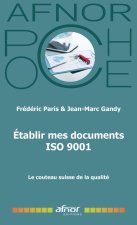Établir mes documents ISO 9001 version 2015
