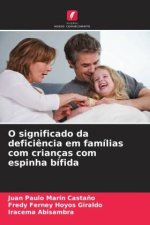 O significado da deficiência em famílias com crianças com espinha bífida
