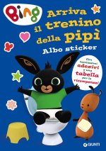 Arriva il trenino della pipì. Bing. Albo sticker