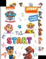 Psi Patrol Na start 5 Litery z pieskami