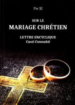 SUR LE MARIAGE CHRÉTIEN