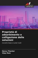 Proprietà di adsorbimento e colligazione delle soluzioni
