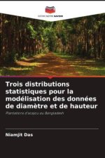 Trois distributions statistiques pour la modélisation des données de diamètre et de hauteur