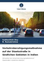 Verkehrsberuhigungsmaßnahme auf der Staatsstraße in ländlichen Gebieten in Indien