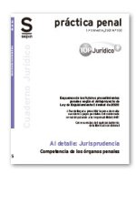 COMPETENCIA DE LOS ORGANOS PENALES