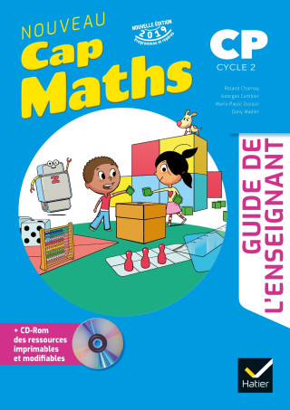 CAP MATHS CP Ed. 2019 Guide pédagogique + CD Rom