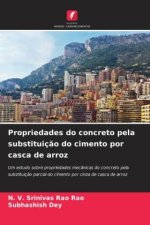 Propriedades do concreto pela substituição do cimento por casca de arroz