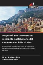 Proprietà del calcestruzzo mediante sostituzione del cemento con lolla di riso