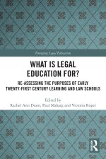 What is Legal Education for?