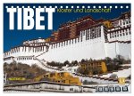 Tibet - Kloster und Landschaft (Tischkalender 2025 DIN A5 quer), CALVENDO Monatskalender