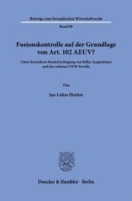 Fusionskontrolle auf der Grundlage von Art. 102 AEUV?