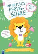 Auf die Plätze, fertig - Schule! 5-6 Jahre (Cover Löwe)