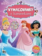 Vymaľovanky s kamienkami/ Disney Princezné