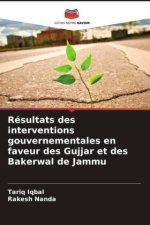 Résultats des interventions gouvernementales en faveur des Gujjar et des Bakerwal de Jammu