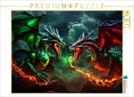 CALVENDO Puzzle Die Figur des Drachen erlebt in der aktuellen Fantasy-Kultur eine Renaissance. | 1000 Teile Lege-Größe 64x48cm Foto-Puzzle für glückli
