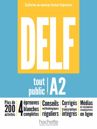 DELF tout public A2 nouveau format d'épreuves