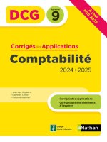Comptabilité - DCG - Epreuve 9 - Corrigés des applications - 2024/2025