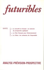 Futuribles 152, mars 1991. La sécurité en Europe : un exercice de prospective appliquée