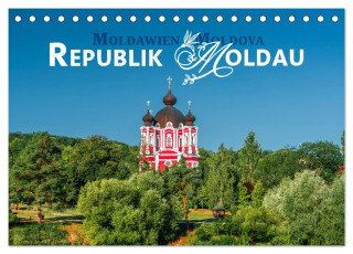 Republik Moldawien - Das südosteuropäische Kleinod (Tischkalender 2025 DIN A5 quer), CALVENDO Monatskalender