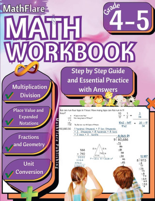 MathFlare - Math Workbook 4th and 5th Grade