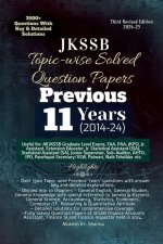 JKSSB Topic-wise Solved Question Papers