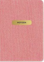 Notizheft Blumenglück Rosa