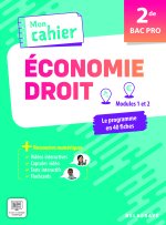 Mon cahier d'Économie-Droit 2de Bac Pro (2024) - Pochette élève
