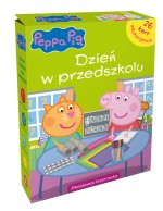 Świnka Peppa. Dzień w przedszkolu. Karty edukacyjne w pudełku
